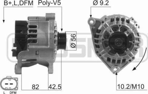 Messmer 210535A - Alternateur cwaw.fr