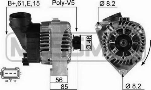 Messmer 210522A - Alternateur cwaw.fr