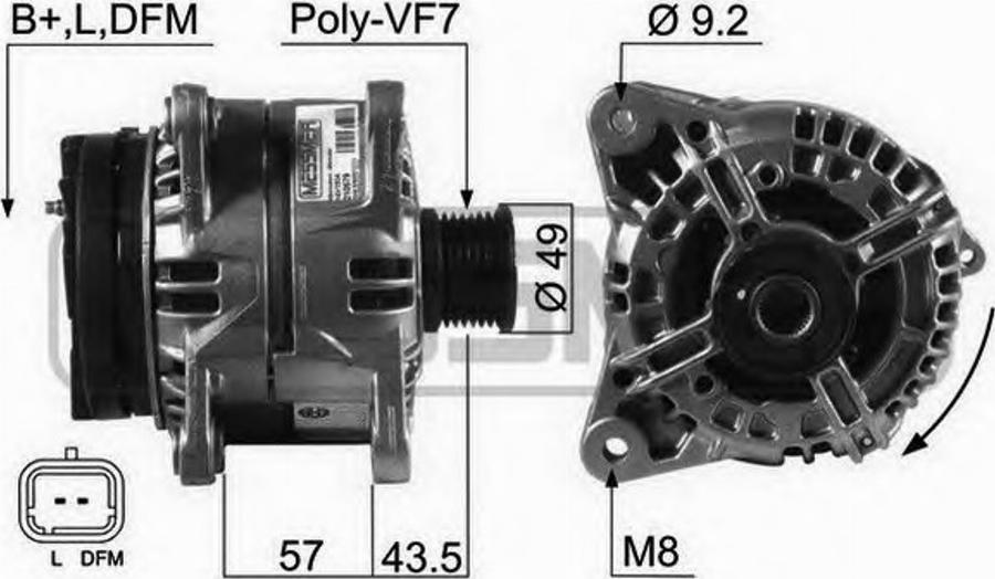 Messmer 210579 - Alternateur cwaw.fr