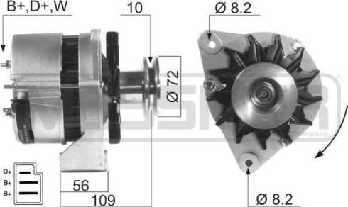 Messmer 210574A - Alternateur cwaw.fr