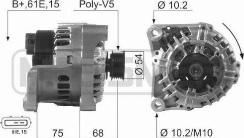 Messmer 210571A - Alternateur cwaw.fr