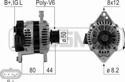 Messmer 210643A - Alternateur cwaw.fr