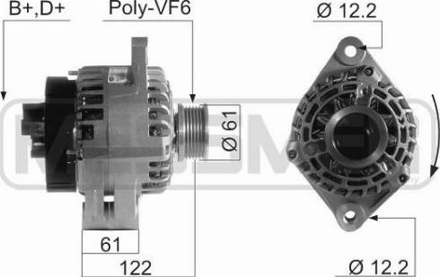 Messmer 210664A - Alternateur cwaw.fr