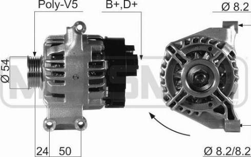 Messmer 210663A - Alternateur cwaw.fr