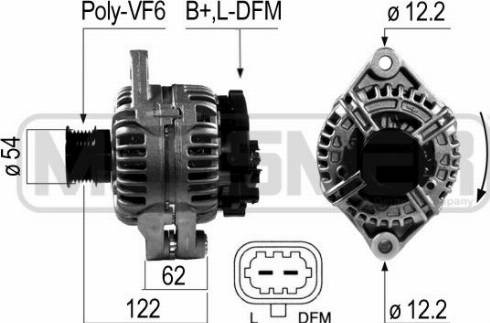 Messmer 210689A - Alternateur cwaw.fr