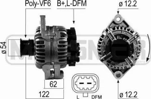 Messmer 210689 - Alternateur cwaw.fr