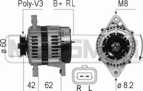 Messmer 210683A - Alternateur cwaw.fr