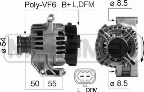 Messmer 210687A - Alternateur cwaw.fr