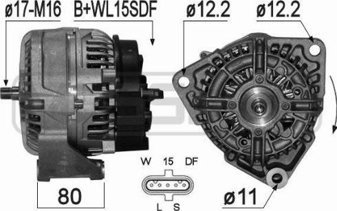 Messmer 210630A - Alternateur cwaw.fr