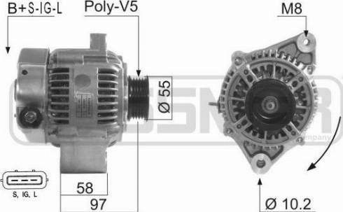 Messmer 210628A - Alternateur cwaw.fr