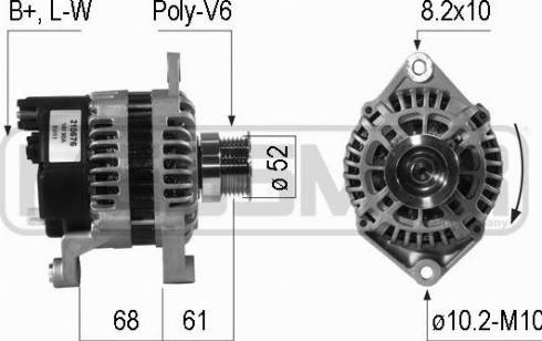 Messmer 210676A - Alternateur cwaw.fr