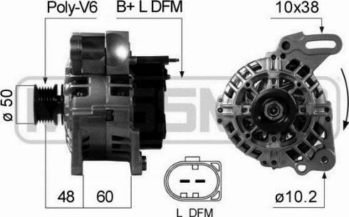 Messmer 210671A - Alternateur cwaw.fr