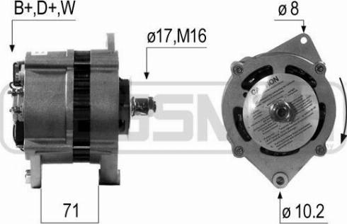 Messmer 210672A - Alternateur cwaw.fr