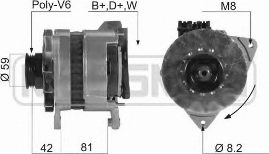 Messmer 210099 - Alternateur cwaw.fr