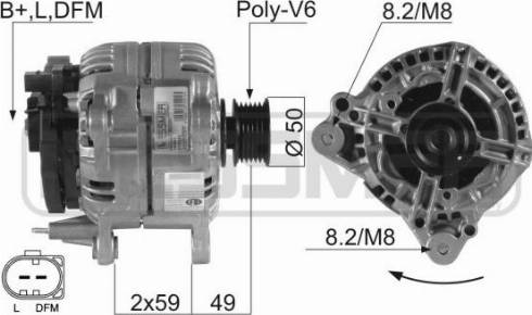 Messmer 210045A - Alternateur cwaw.fr