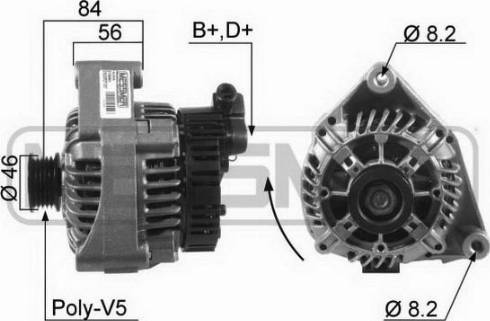 Messmer 210040A - Alternateur cwaw.fr