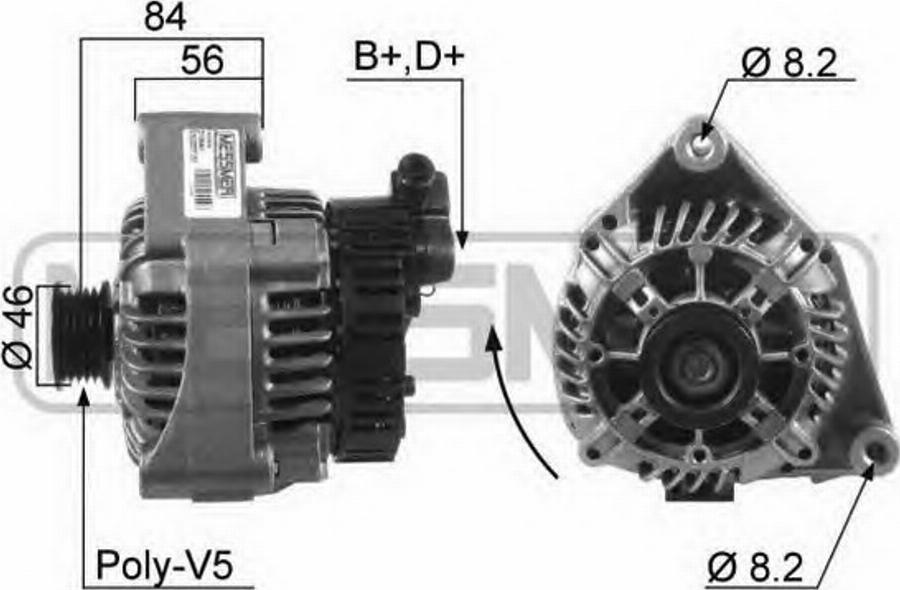 Messmer 210040 - Alternateur cwaw.fr