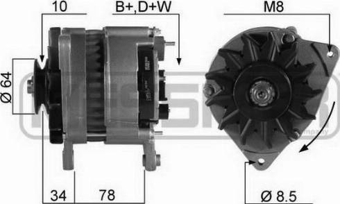 Messmer 210055R - Alternateur cwaw.fr