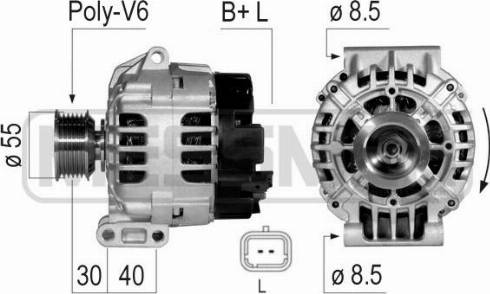 Messmer 210051A - Alternateur cwaw.fr