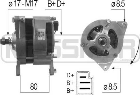 Messmer 210060A - Alternateur cwaw.fr