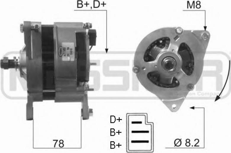 Messmer 210060 - Alternateur cwaw.fr