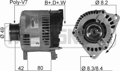 Messmer 210067A - Alternateur cwaw.fr