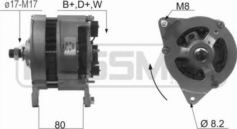 Messmer 210002 - Alternateur cwaw.fr