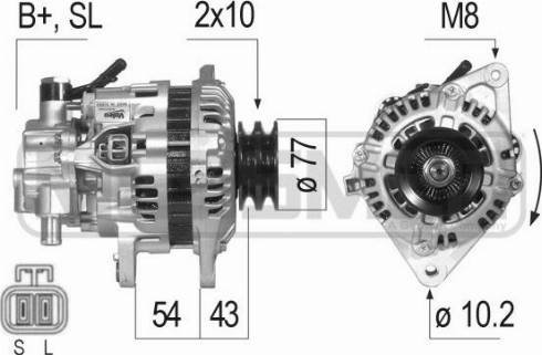 Messmer 210018A - Alternateur cwaw.fr