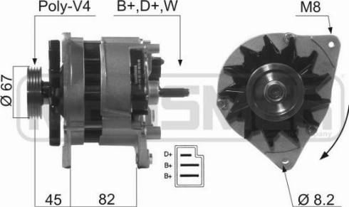 Messmer 210085A - Alternateur cwaw.fr