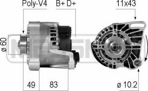 Messmer 210086 - Alternateur cwaw.fr