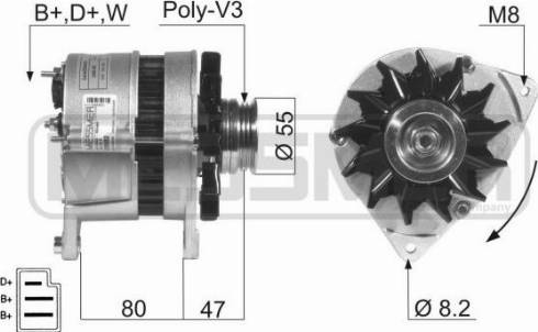 Messmer 210082A - Alternateur cwaw.fr