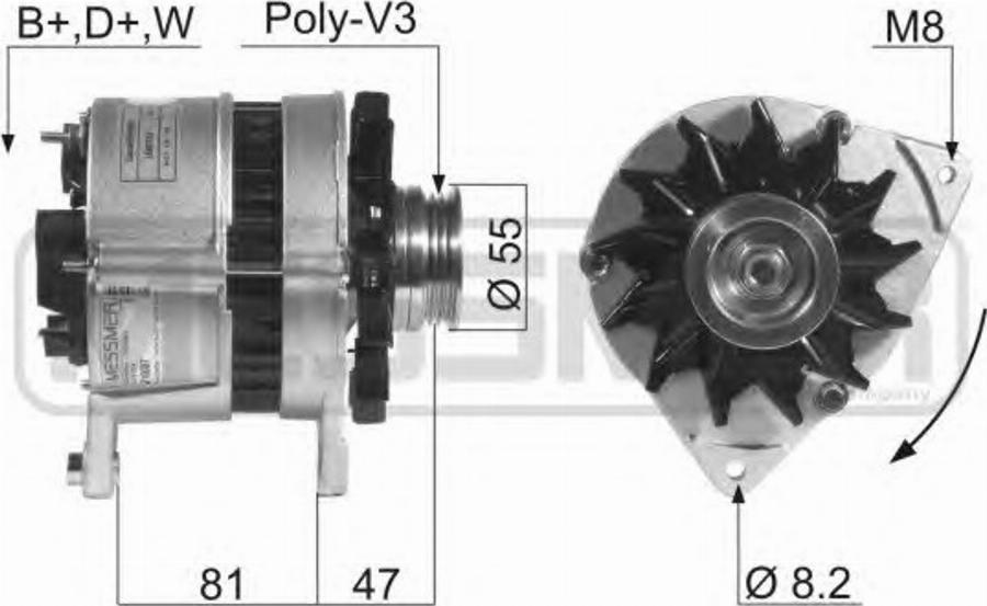 Messmer 210087 - Alternateur cwaw.fr