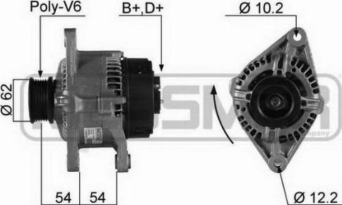 Messmer 210034A - Alternateur cwaw.fr