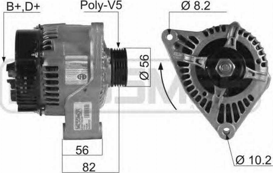 Messmer 210036 - Alternateur cwaw.fr