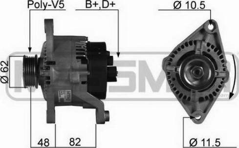 Messmer 210079A - Alternateur cwaw.fr