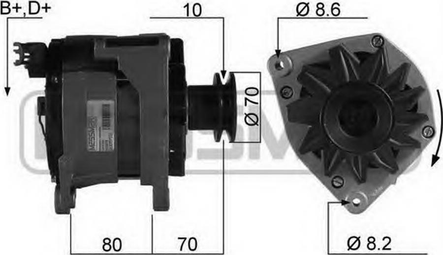 Messmer 210078 - Alternateur cwaw.fr