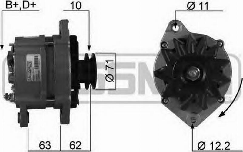 Messmer 210193 - Alternateur cwaw.fr