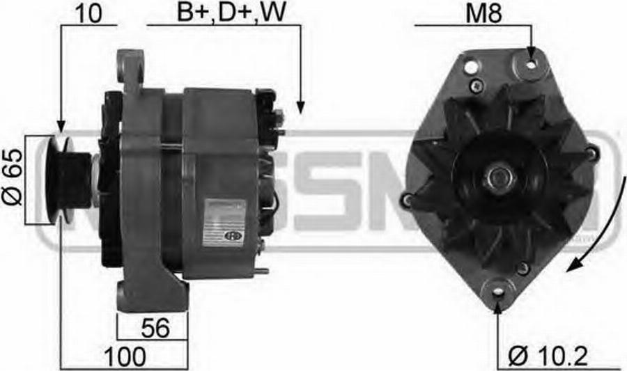 Messmer 210145 - Alternateur cwaw.fr