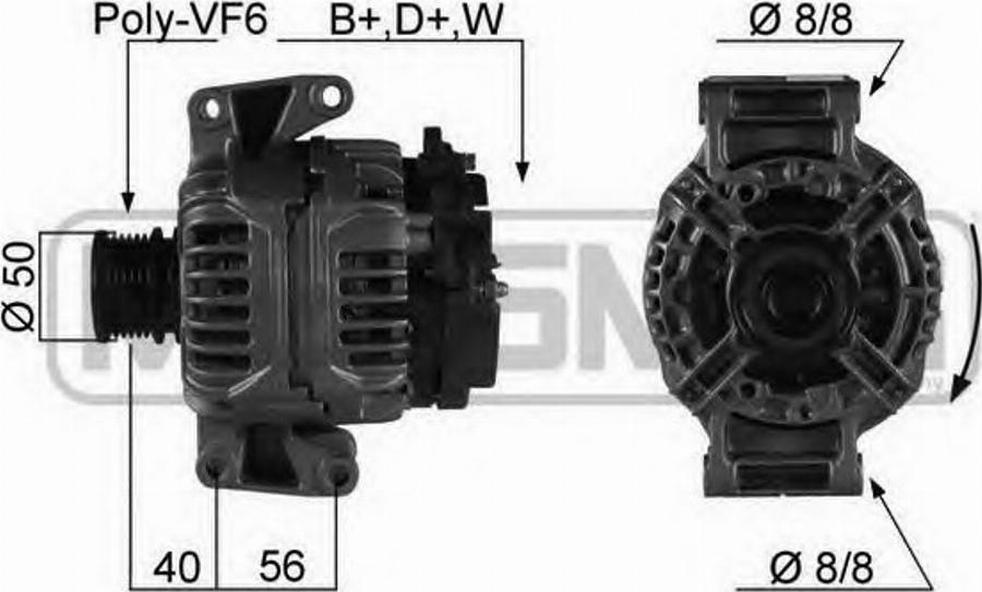 Messmer 210147 - Alternateur cwaw.fr