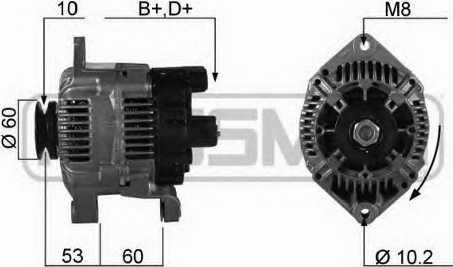 Messmer 210155 - Alternateur cwaw.fr