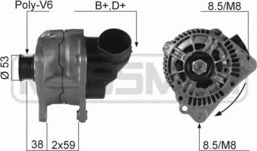 Messmer 210152 - Alternateur cwaw.fr