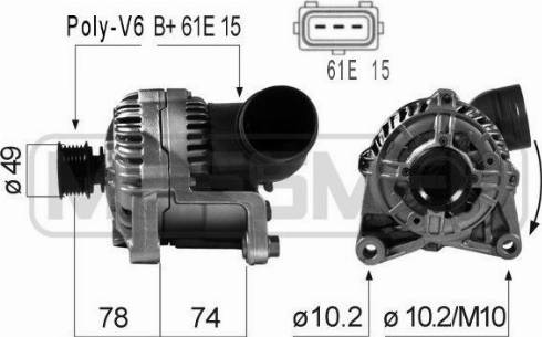 Messmer 210164A - Alternateur cwaw.fr