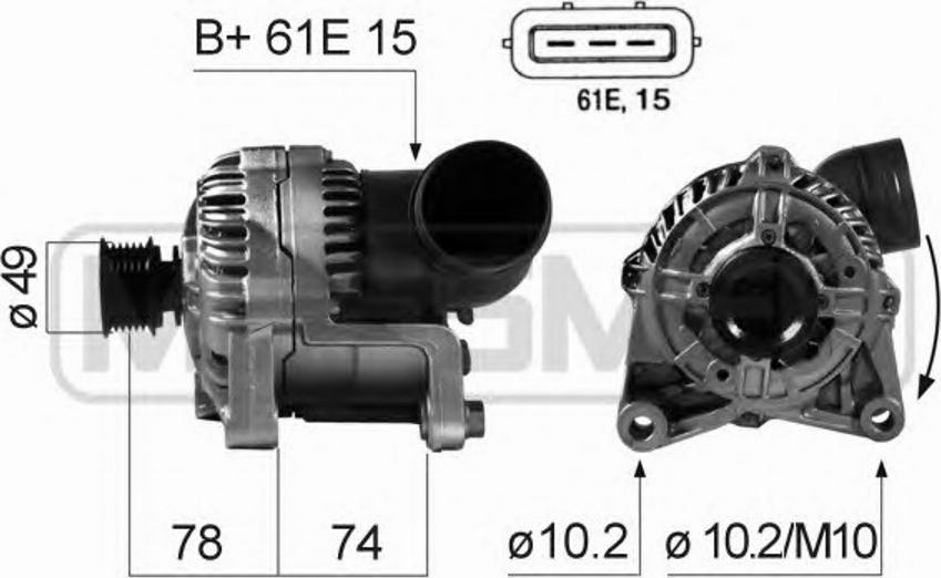 Messmer 210164 - Alternateur cwaw.fr