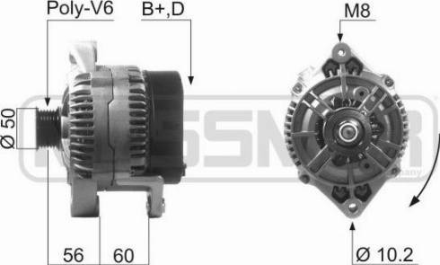 Messmer 210165A - Alternateur cwaw.fr