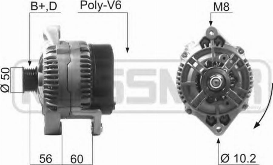 Messmer 210165 - Alternateur cwaw.fr