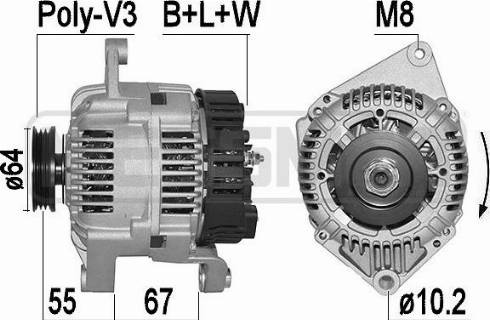 Messmer 210166A - Alternateur cwaw.fr