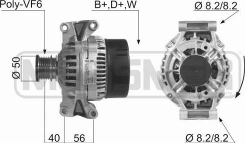 Messmer 210161A - Alternateur cwaw.fr