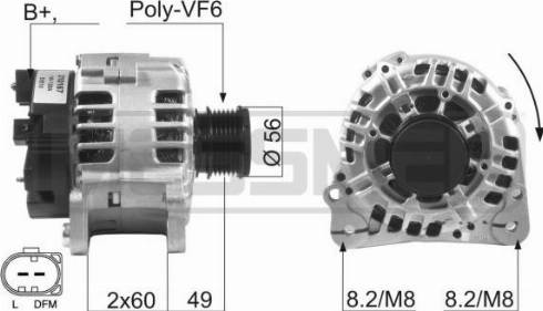 Messmer 210167A - Alternateur cwaw.fr