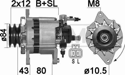 Messmer 210104A - Alternateur cwaw.fr