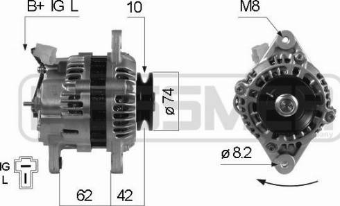 Messmer 210107A - Alternateur cwaw.fr